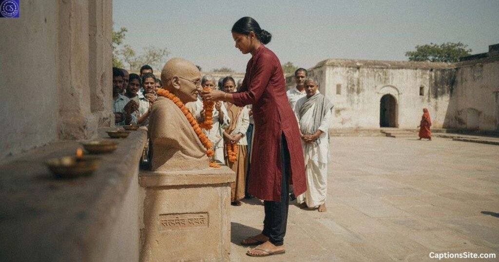 Best Gandhi Jayanti Captions for Social Media