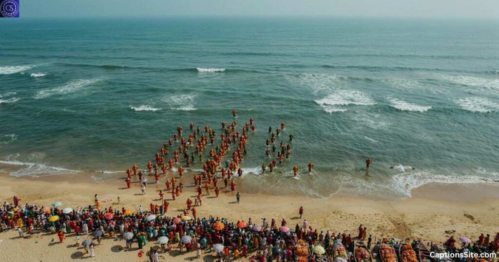 Creative Ganesh Visarjan Captions for Instagram
