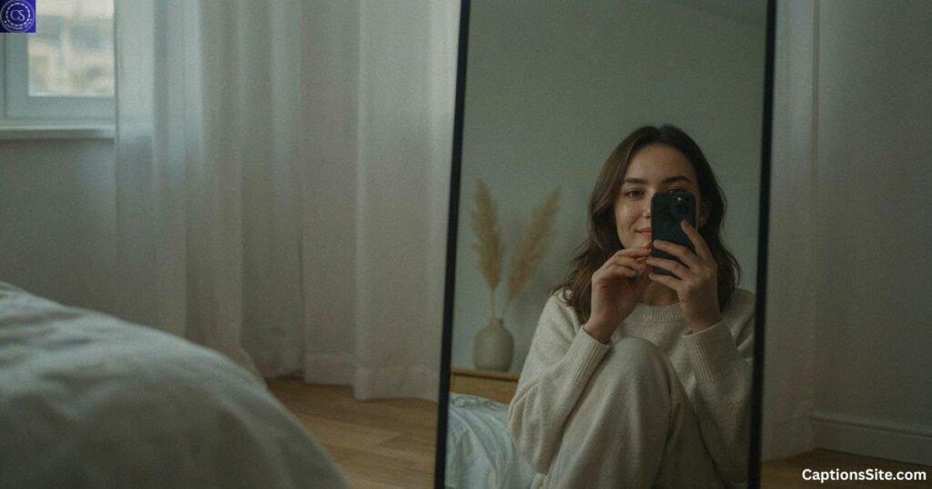 Cute Mirror Selfie Captions