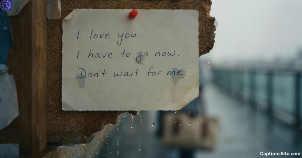Painful One-Sided Love Captions