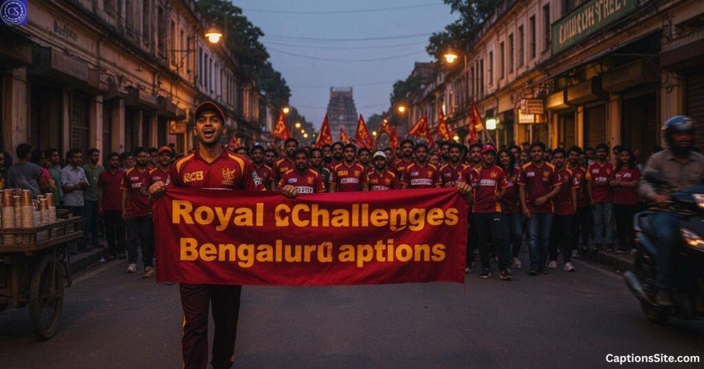 Royal Challengers Bengaluru Captions