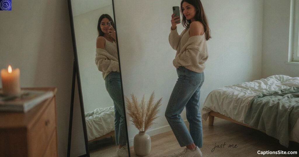 Short Mirror Selfie Captions