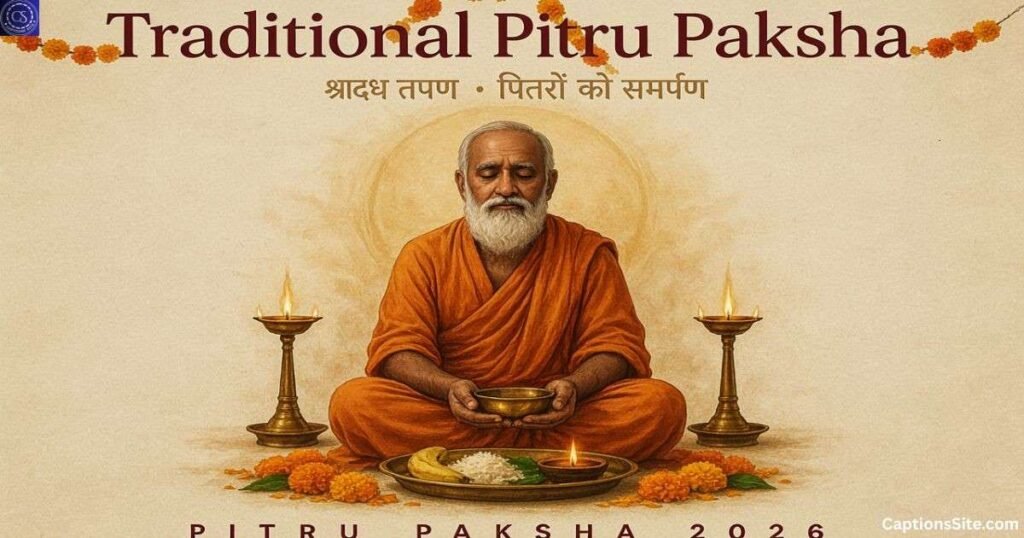 Traditional Pitru Paksha Captions for Instagram