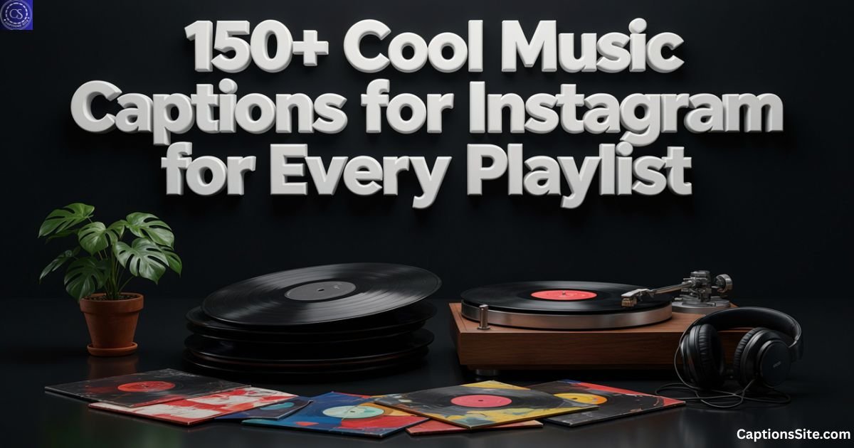 150+ Cool Music Captions for Instagram for Every Playlist