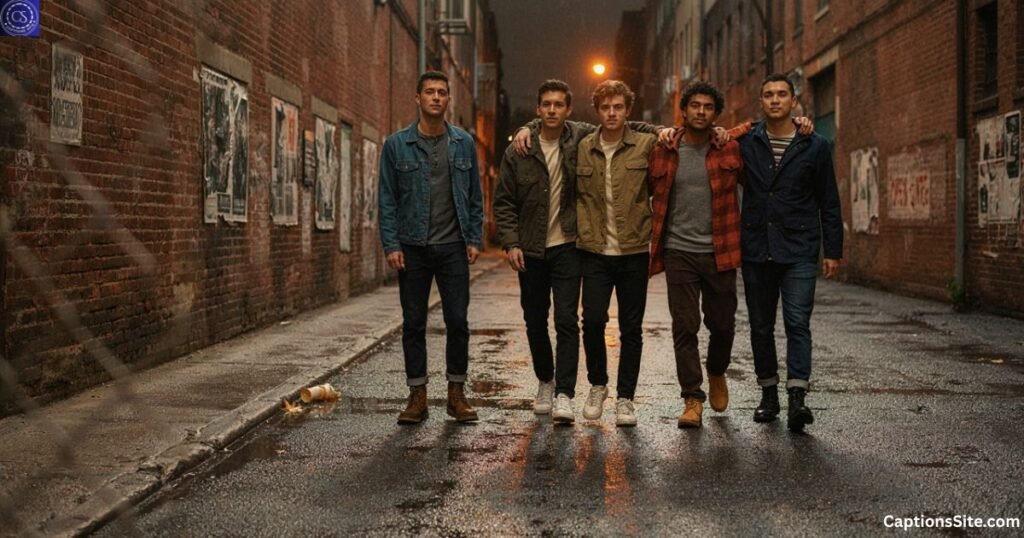 Boys' Night Out Captions for Instagram