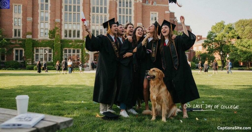 Last Day of College Captions for Instagram