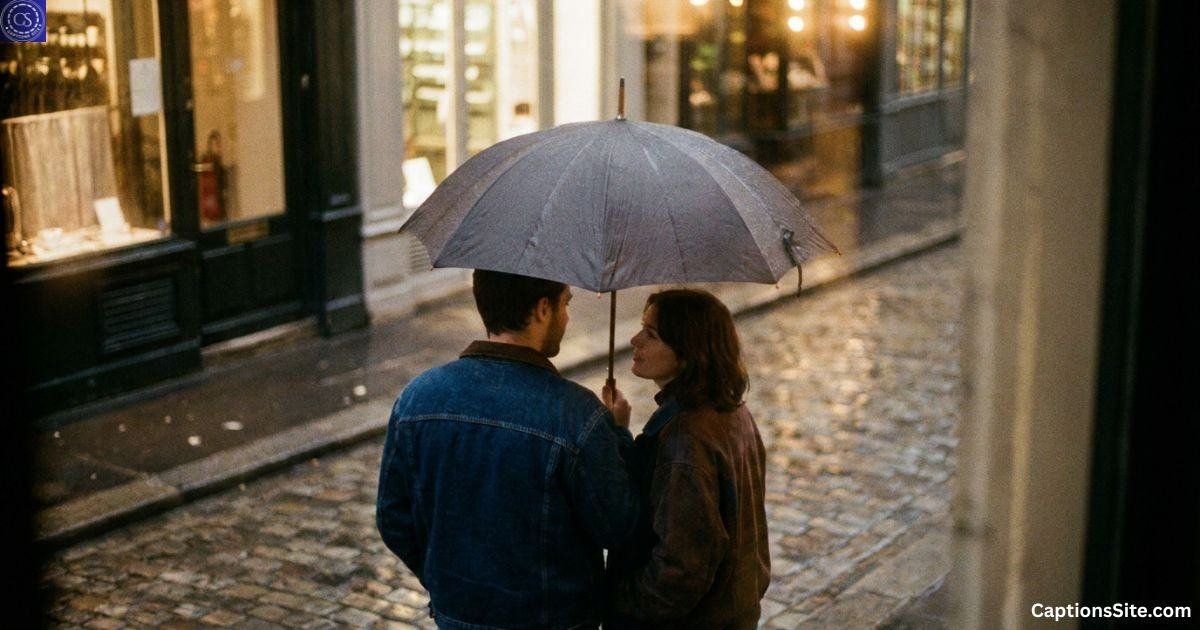 100 Romantic Rainy Weather Captions for Instagram for Couples