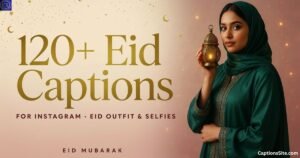120+ Eid Captions for Instagram for Eid Outfit and Selfies