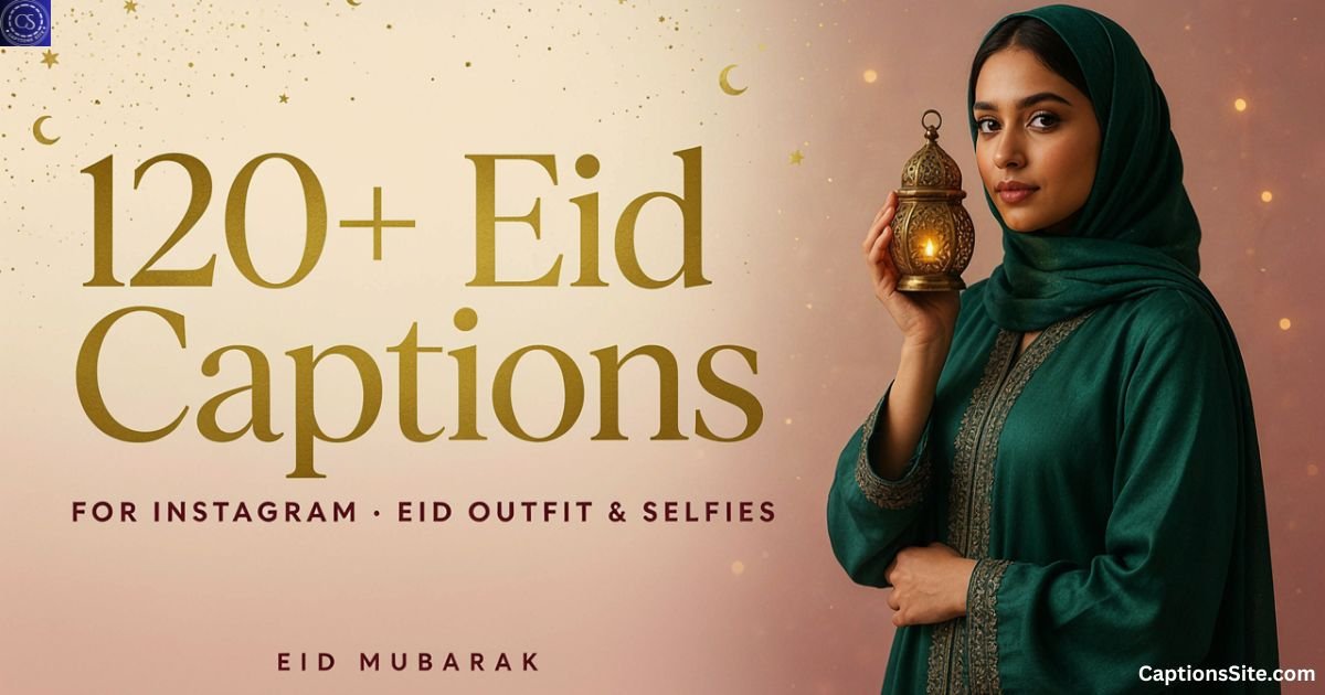 120+ Eid Captions for Instagram for Eid Outfit and Selfies