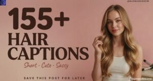 155+ Hair Captions for Instagram: Short, Cute & Sassy