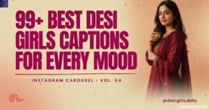 99+ Best Desi Girls Captions for Instagram for Every Mood