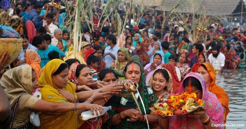 Family, Traditional, and Emotional Chhath Puja Captions