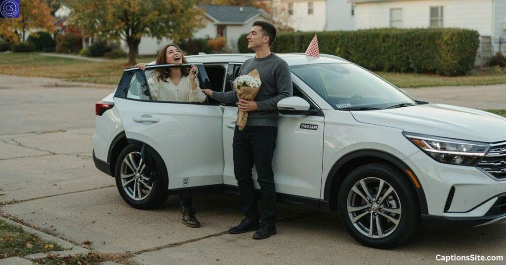 First Drive New Car Captions for Instagram