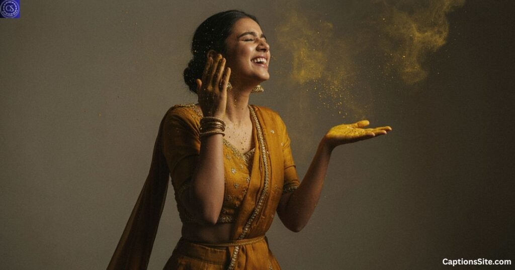 Funny Haldi Captions for Instagram