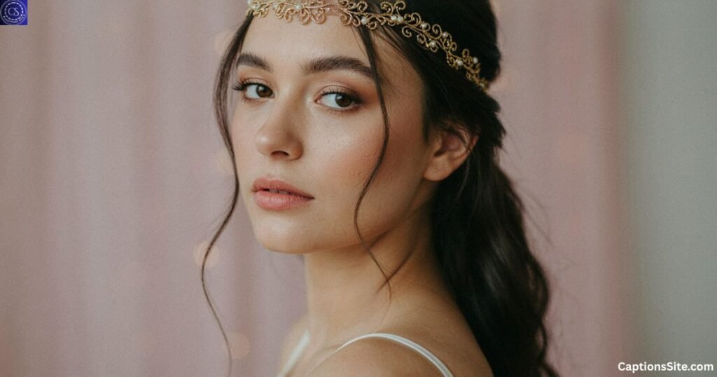 Glamorous Bridal Makeup Captions for Instagram