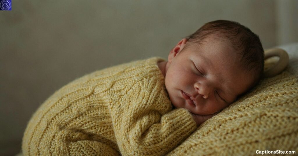 Sweet & Heartwarming Baby Photo Captions